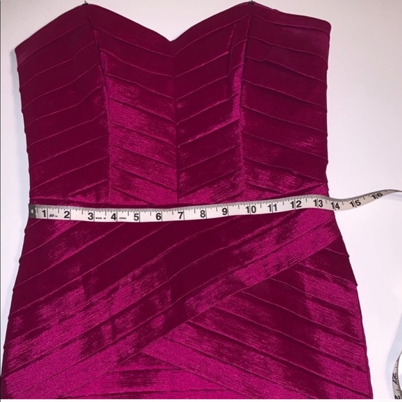 XOXO Cocktail Strapless Pink Dress Size 8PT/Petite - Picture 2 of 7